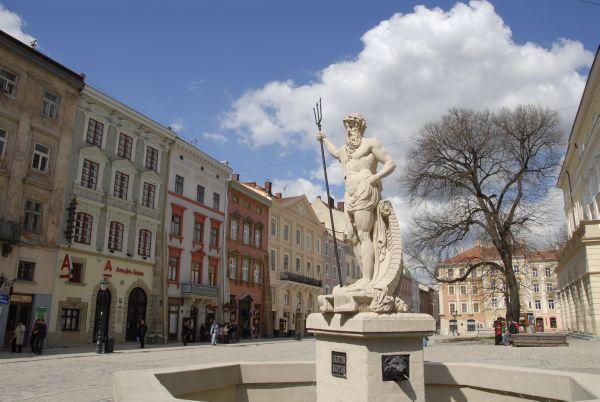 Romantic Apartment On Rynok Square With Air-Conditioning Lviv Buitenkant foto