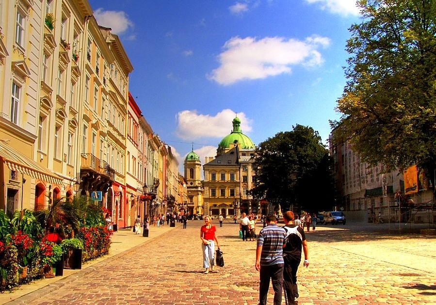 Romantic Apartment On Rynok Square With Air-Conditioning Lviv Buitenkant foto